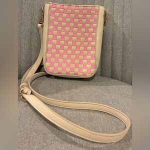 ⭐️3/$15⭐️Universal Thread Pink and Cream Checkered Women's Bag